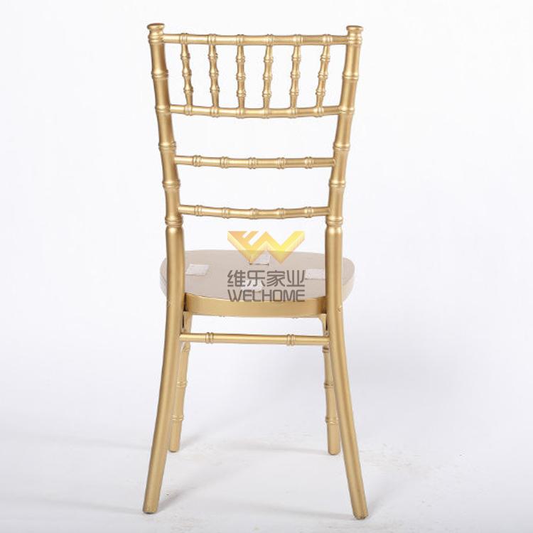 Golden wooden chiavari chair for wedding/event